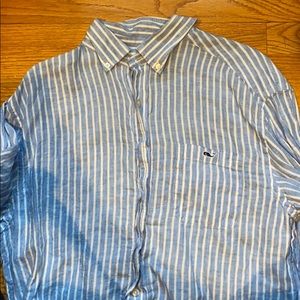 Vineyard Vines Linen Button Down